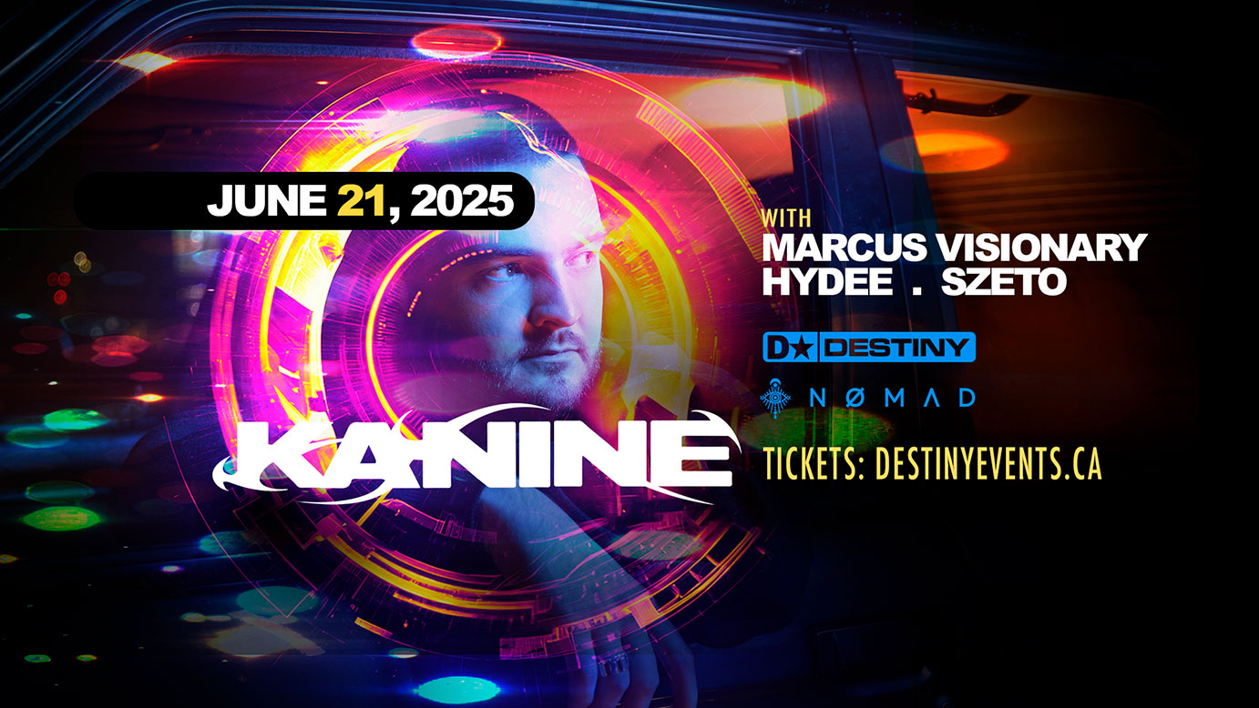 UK drum & bass star Kanine hits Toronto on June 21 at NOMAD! Don’t miss this high-energy DJ set packed with massive drops and nonstop vibes.