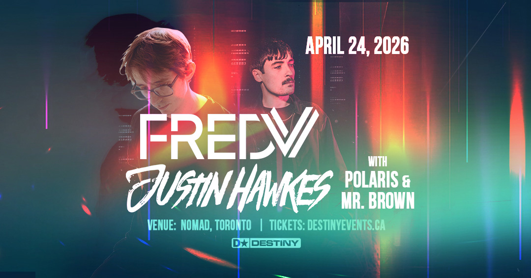 Fred V and Justin Hawkes with Polaris and Mr. Brown — April 24 2026 at NOMAD Toronto